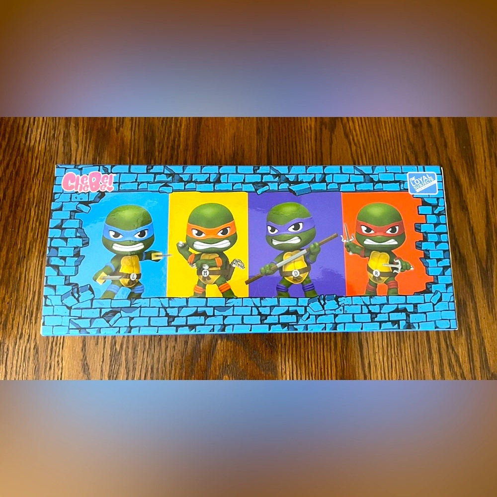 SDCC 2023 Teenage Mutant Ninja Turtles Cheebees 4-Pack TMNT Loyal Subjects - NEW